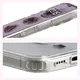 Etui z pierścieniem magnetycznym Bizon Case CrystalO Magnetic do Apple iPhone 17 przezroczyste