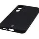 Silikonowe etui z pierścieniem magnetycznym Bizon Soft Case Magnetic do Samsung Galaxy S25 czarne