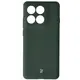 Silikonowe etui Bizon Soft Case do Motorola Edge 60 Pro ciemnozielone
