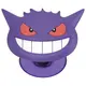Uchwyt do telefonu POPSOCKETS 2 PopOuts Gengar Face