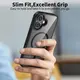 Etui Tech-Protect MagMat MagSafe do Apple iPhone 17 Black/clear