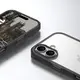 Etui Bizon Case Halo do Apple iPhone 17 przydymione-czarne