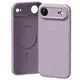 Etui Mercury Semi-Silicone MagSafe do iPhone 17 Air lawendowa szarość