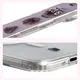 Etui z pierścieniem magnetycznym Bizon Case CrystalO Magnetic do Apple iPhone 17 Air przezroczyste