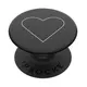 Uchwyt do telefonu POPSOCKETS 2 White Heart Black