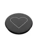 Uchwyt do telefonu POPSOCKETS 2 White Heart Black