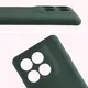 Silikonowe etui Bizon Soft Case do Motorola Edge 60 Pro ciemnozielone