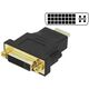 92-102# Przejście hdmi wtyk - dvi gniazdo