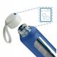 Szklana butelka Wessper B1 Borosilicate 500ml Navy Blue (WES260-500-NB-NEW)