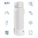 Butelka filtrująca Wessper B2 GLASS Actitex™ 700ml White (WES270-700-WH_K)