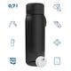 Butelka filtrująca Wessper B2 TRITAN Actitex™ 700ml Black (WES273-700-BK_K)