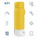Butelka filtrująca Wessper B2 GLASS Actitex™ 700ml Yellow (WES270-700-YL_K)