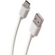 Kabel USB Forever USB-A - USB-C 1 m Biały (T_0015238)