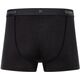 Bokserki termoaktywne Super.natural Tundra175 Boxer 2-Pack - jet black/jet black