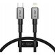 TECH-PROTECT ULTRABOOST DNA LIGHTNING CABLE PD27W/3A 25CM IRON GREY