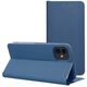 Kabura LUNA Book Carbon do IPHONE 17 niebieski