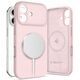 Etui Tech-Protect Silicone MagSafe do Apple iPhone 17 Pink Pearl