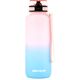 Bidon sportowy Meteor 1500 ml różowy/niebieski