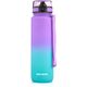 Bidon sportowy Meteor 1000 ml fioletowy/błękitny