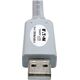 Adapter USB Eaton Eaton Tripp Lite Series USB to RJ45 Cisco Serial Rollover Cable, USB Type-A to RJ45 M/M, 6 ft - Serieller Adapter - USB - Grau