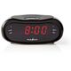 Radiobudzik Nedis CLAR001BK LED projekcja 2x budzik FM Czarny