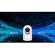 Obrotowa Kamera Foscam WiFi R8M 8MP Radar mikrofalowy Czarna