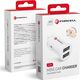 Ładowarka ForCell Mini CC-SJ02 2x USB-A 3.1 A  (5903396042133)