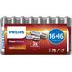 Philips Power Alkaline Battery LR03P32FV/10, Single-use battery, AAA, Alkaline, 1.5 V, 32 pc(s), 3 year(s)