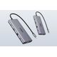 HUB UGREEN CM639 USB-C / HDMI 4K60 Hz, VGA, 2xUSB-C 3.2 10Gbps, 2xUSB-A, SD/TF, RJ45, AUX 3.5mm, USB-C 100W PD