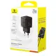 Ładowarka sieciowa Baseus Palm 20W USB-C czarna