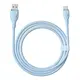 Kabel Baseus Pudding USB-A / USB-C 100W 2m niebieski