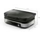 HD6212/90 EU TABLE GRILL BLACK