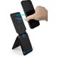 LAUT MAGADD Card Wallet Black MagSafe with stand function