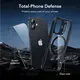Zestaw ESR etui + szkło na ekran Classic Hybrid MagSafe & Tempered Glass do Apple iPhone 17 Clear/black