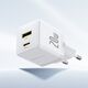 Ładowarka sieciowa Baseus Palm 20W USB-A, USB-C biała
