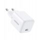 Ładowarka sieciowa UGREEN X513 30W GaN USB-C + kabel USB-C 1m biała