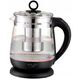 Czajnik szklany 1,5 L z zaparzaczem i regulacją temperatury | 1,5 L | LED | 60–100°C |