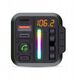 Πομπός FM αυτοκινήτου Nedis CATR2024BK Bluetooth 1" σταθερός Μαύρος