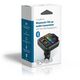 Πομπός FM αυτοκινήτου Nedis CATR2024BK Bluetooth 1" σταθερός Μαύρος