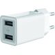 CONCEPTRONIC Ladegerät 2Port 2xUSB-A 12W 5.0V/2.4A weiß