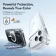 Etui ESR Classic Hybrid Kickstand MagSafe do Apple iPhone 17 Pro Clear