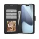 Etui z klapką Tech-protect Wallet MagSafe do Apple iPhone 17 Pro Max Matte Black