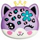 Akių šešėliai vaikams Clementoni Crazy Chic Leopard