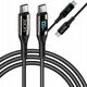 MORRE KABEL DO ŁADOWARKI USB-C 100W 1,5m Z WYŚWIETLACZEM LED