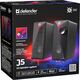 GŁOŚNIKI DEFENDER J5 2.0 6W LED USB CZARNE