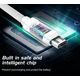Kabel USB Swissten USB-A - USB-C 0.2 m Niebieski (71521108)