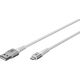 Goobay 74511 kabel Lightning 1 m Biały