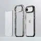 Etui Bizon Case Halo do Apple iPhone 17 Air przydymione-czarne