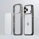 Etui Bizon Case Halo do Apple iPhone 17 Pro przydymione-czarne