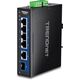TRENDnet 6-Port Industr. 2.5G DIN-Rail Switch with 10G Ports